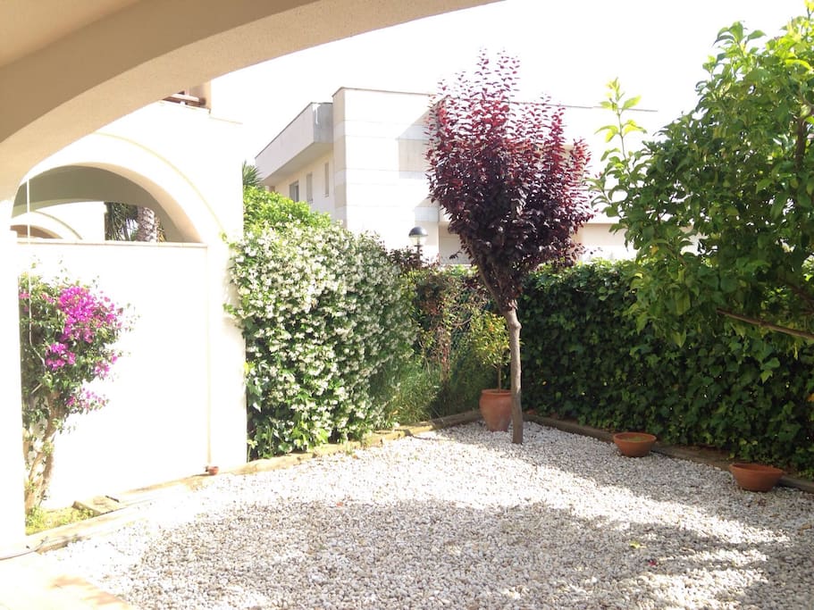Private garden