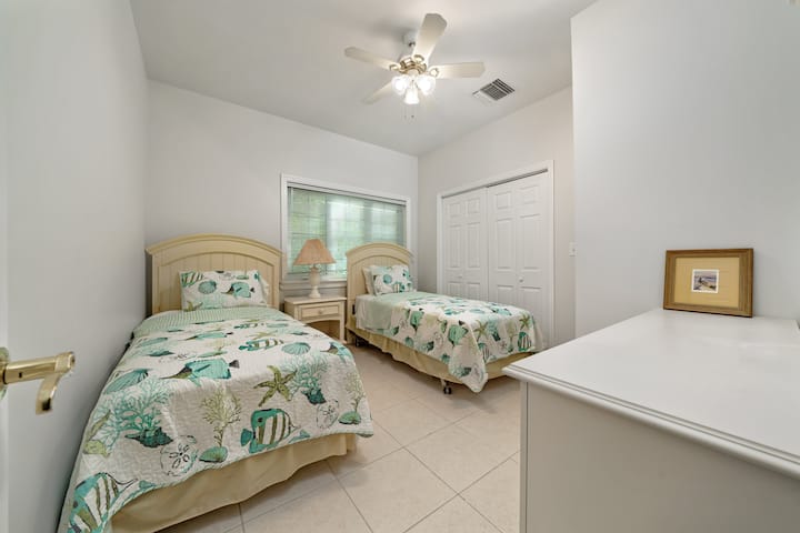 Tercer dormitorio con dos camas individuales