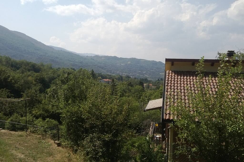 vista dalla casa