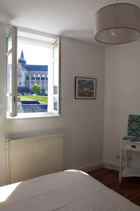 vue de la chambre Mers les bains