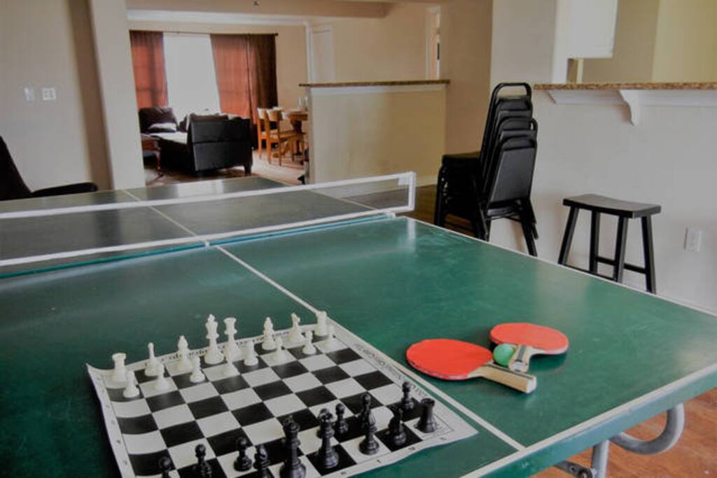 Chess and Ping Pong!