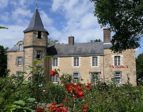 Popular Airbnb listing: Studio at the Château de la Cineraye in Loire Atlantique