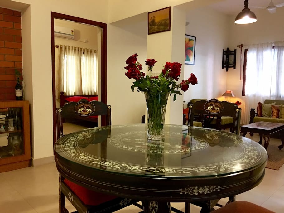 Dining area view