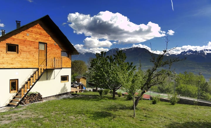 Embrun Chalet Mansardé T3, Clim, Tennis, Borne Ve. - Embrun