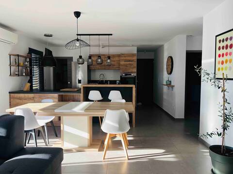 Quiet villa near beach with garden and terrace