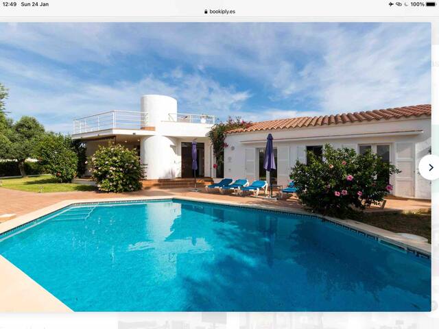 Villa ADELE Binibeca sea view