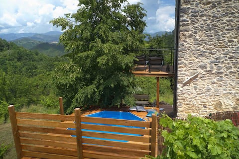 Paradise for two, stones, swimming pool, Cinque Terre