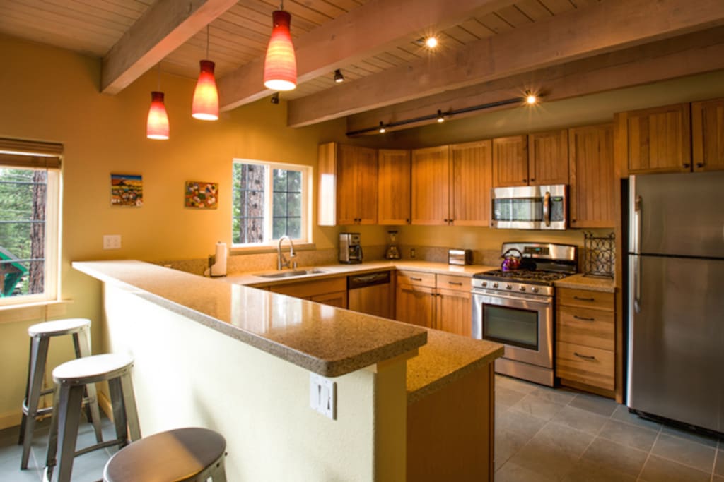 Fully Equipped, Upgraded Kitchen