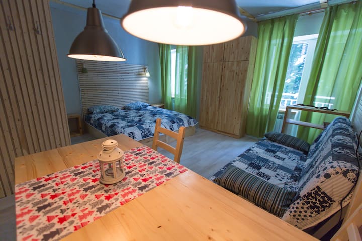 Apartment - studio 1-3 people.