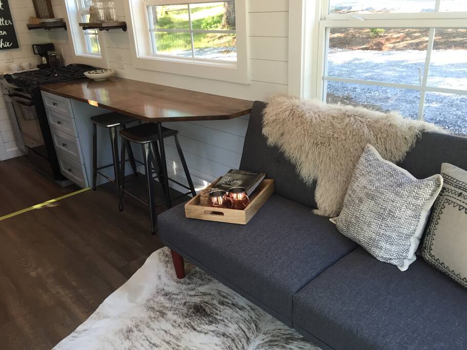eating and work space