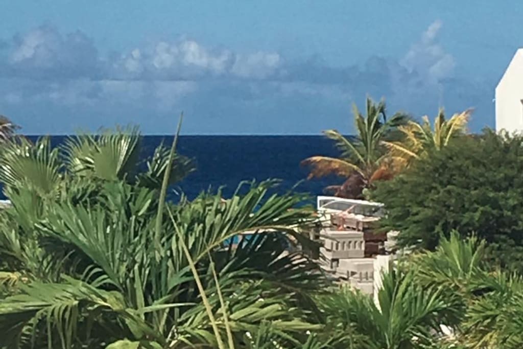 View of the ocean