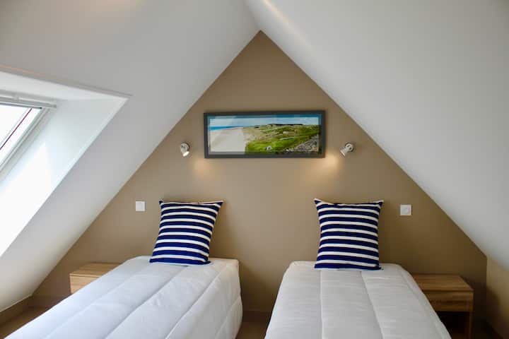 3. spálňa s 2 90 cm lôžkami