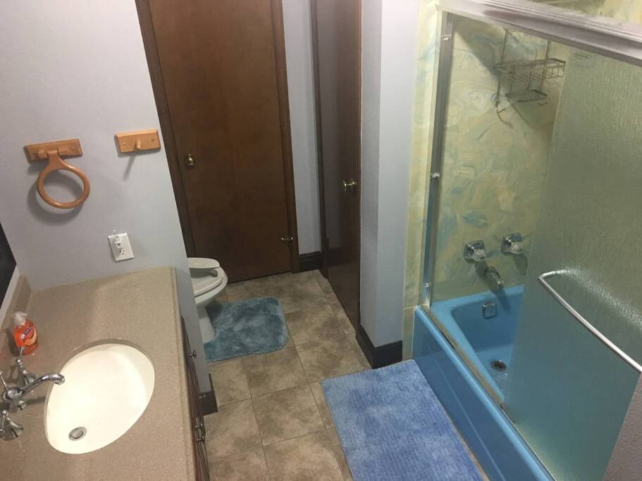 Blue Bathroom