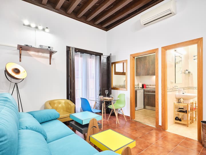 Amazing Palace With Balcony: 43 Yd From Cathedral - Toledo