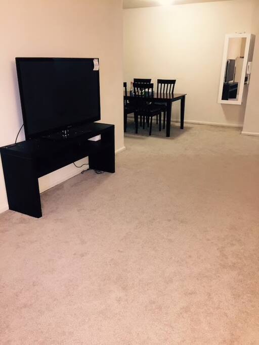 Spacious living room