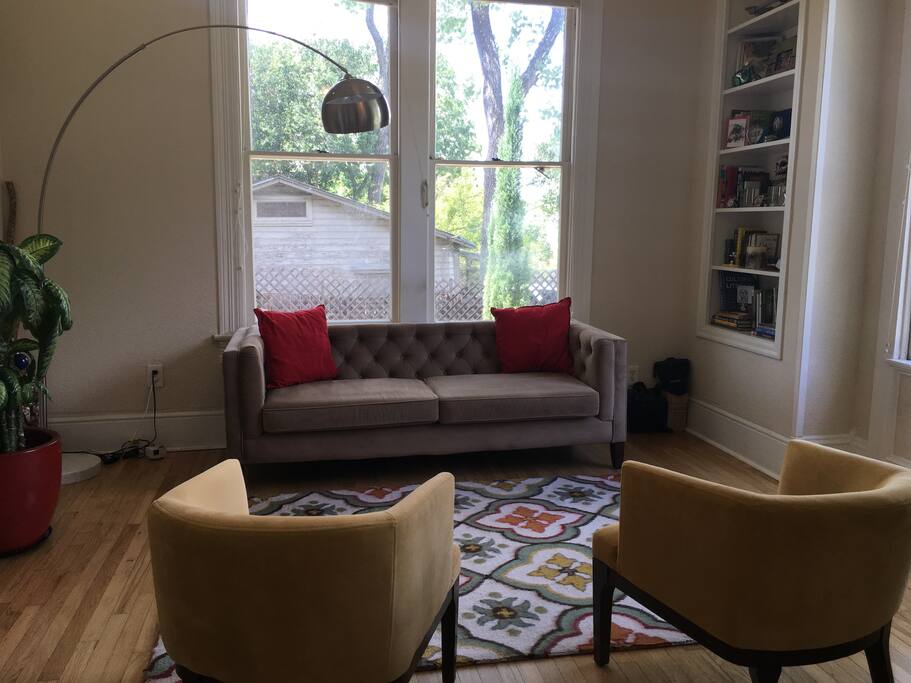 Reading Room. Lots of natural light.