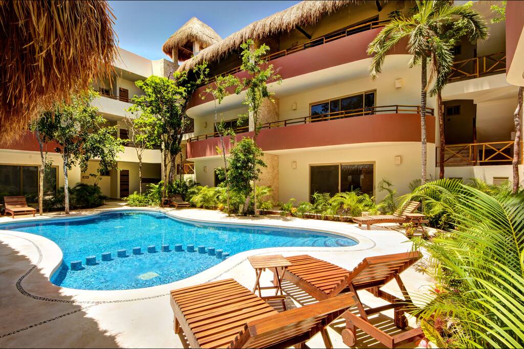Condo's main pool
