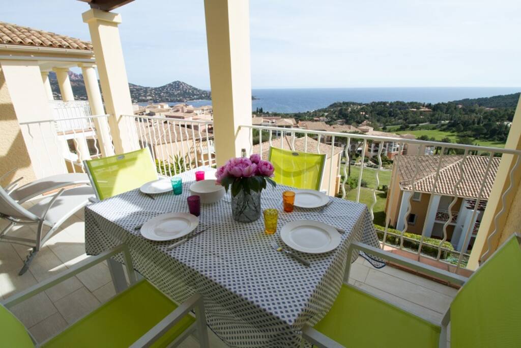 terrasse vue mer