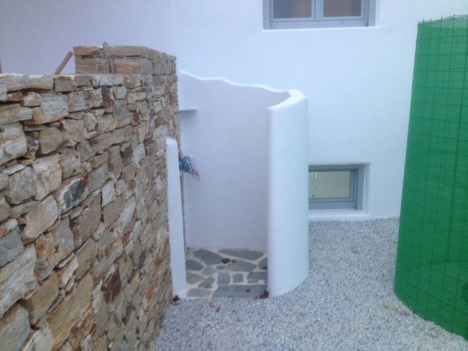 Outdoor shower
