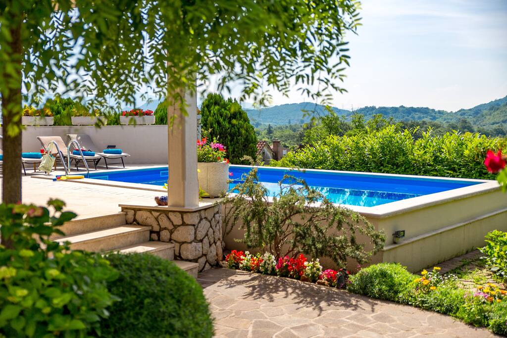 The swimming pool