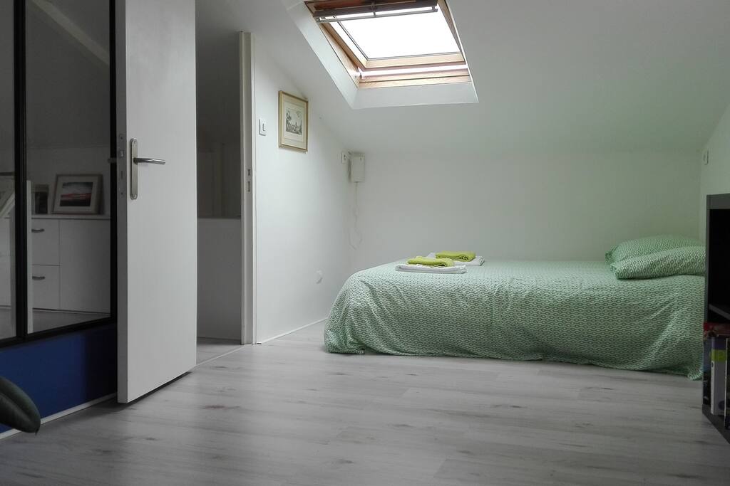Votre chambre située à l'étage