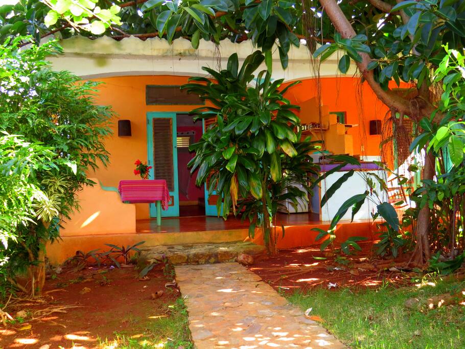 Our cabins are cozy and private