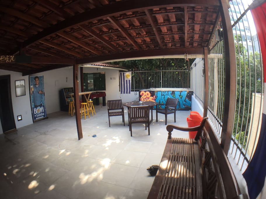 Area externa do apartamento