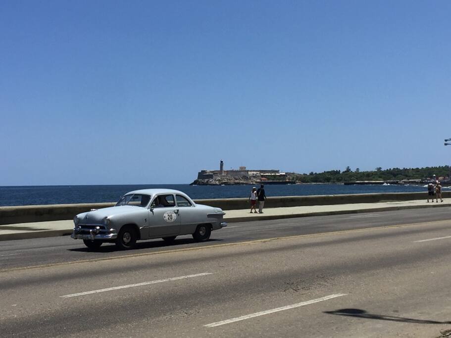 Vistas desde el balcón de la casa