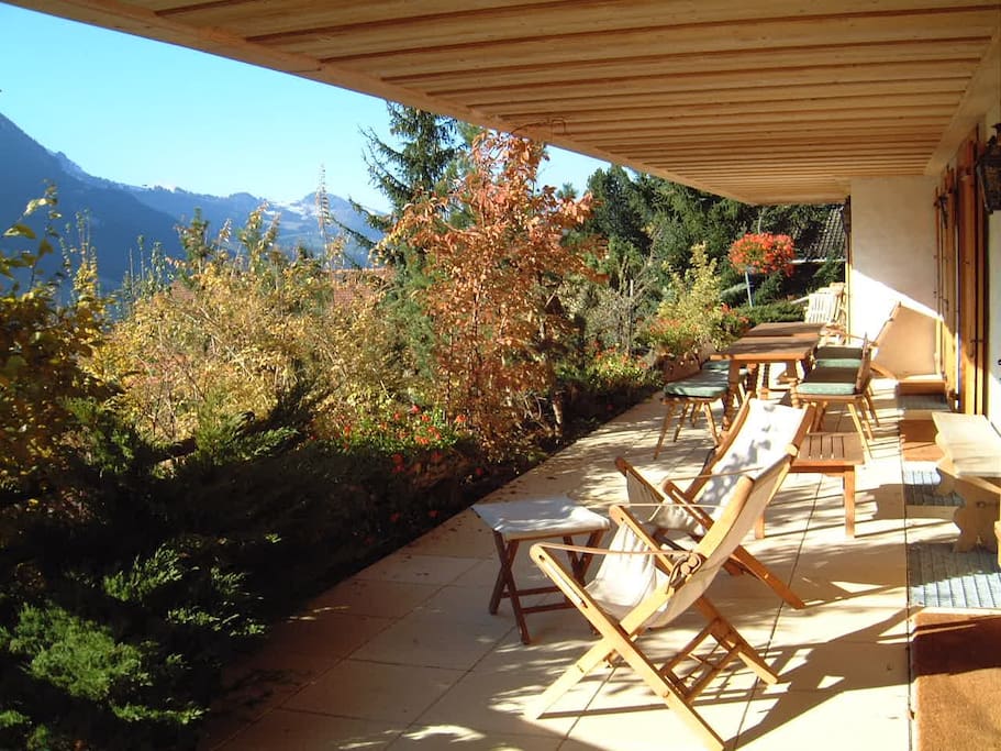 Great private sunbathing terrace