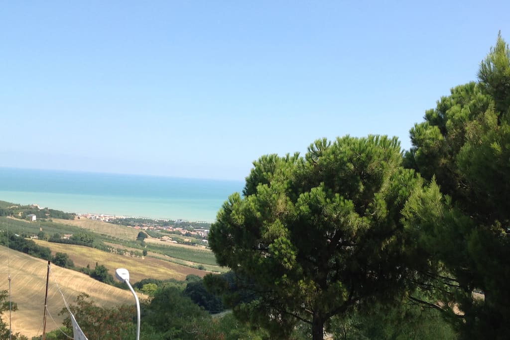 Panorama dalla casa