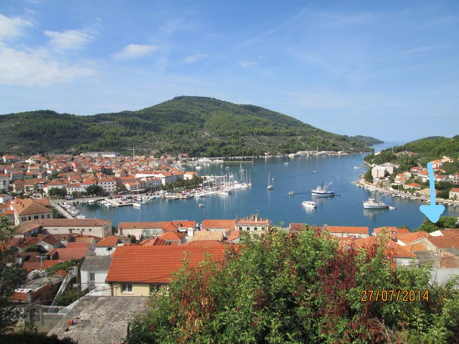View on the cove