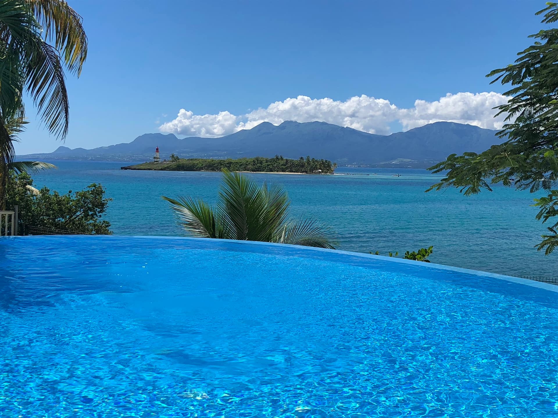 Beautiful sea view accommodation, infinity pool