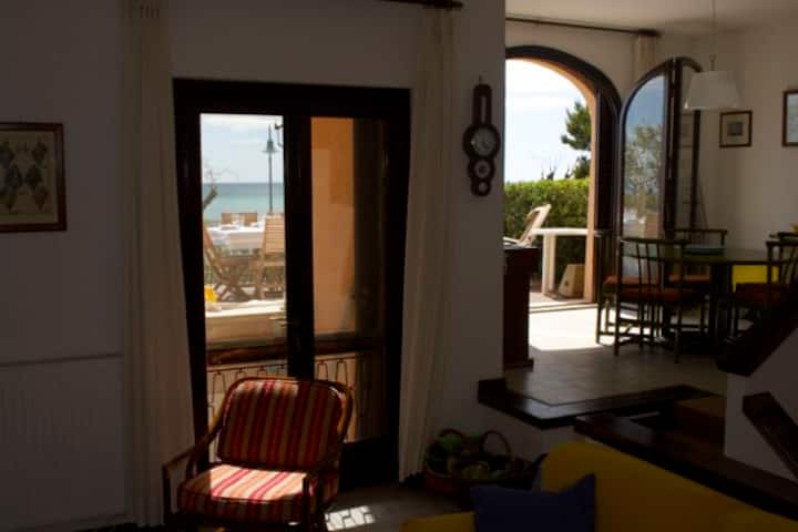 Beachfront Apartment With Garden And Panorama. - 卡斯蒂廖內德拉佩斯卡伊阿