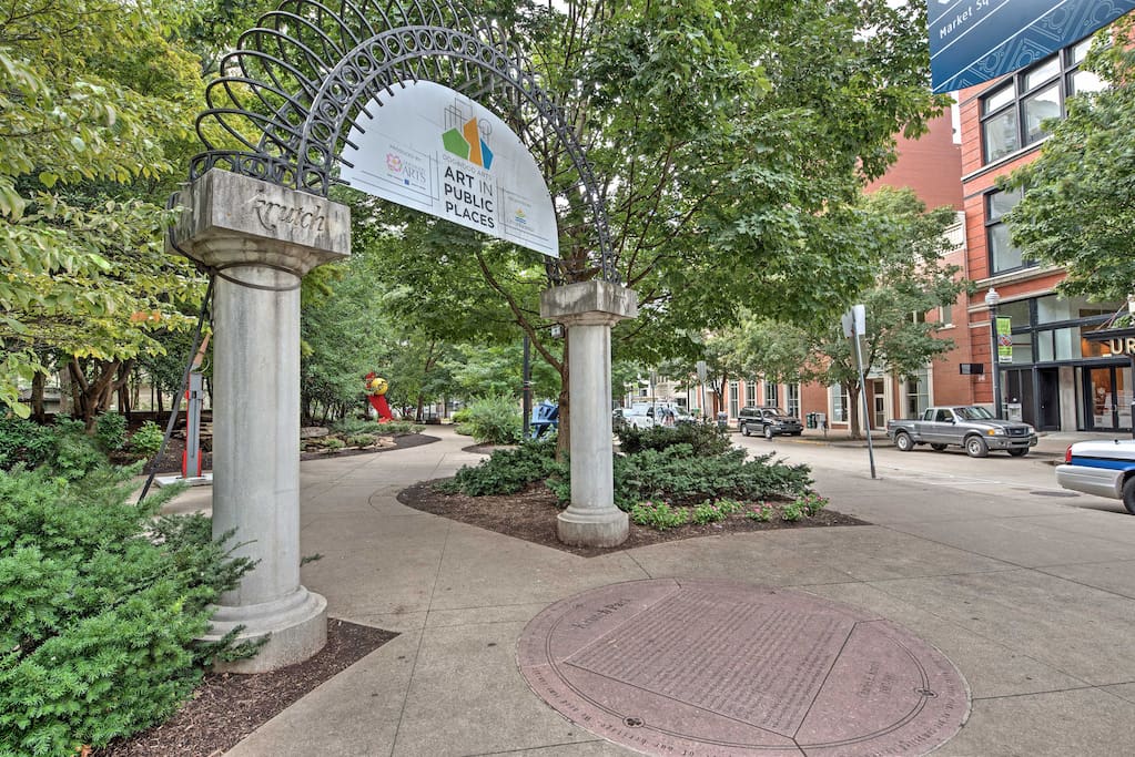 Spend the day exploring Market Square right outside your property!