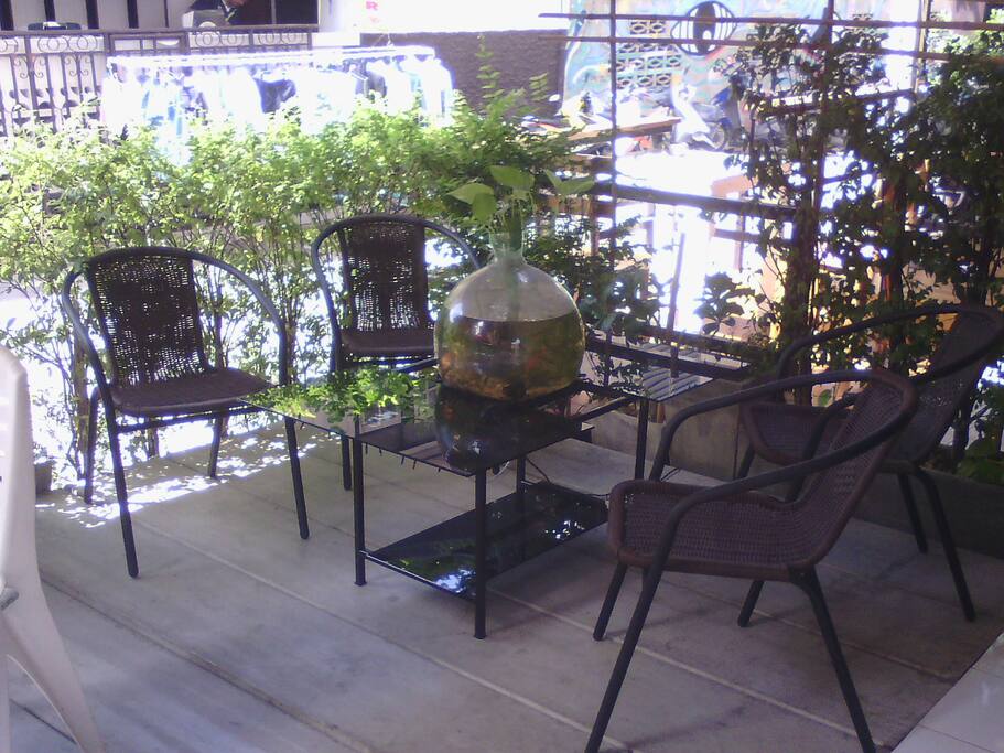 Beer garden