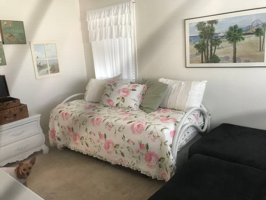 Daybed with trundle, and a couch