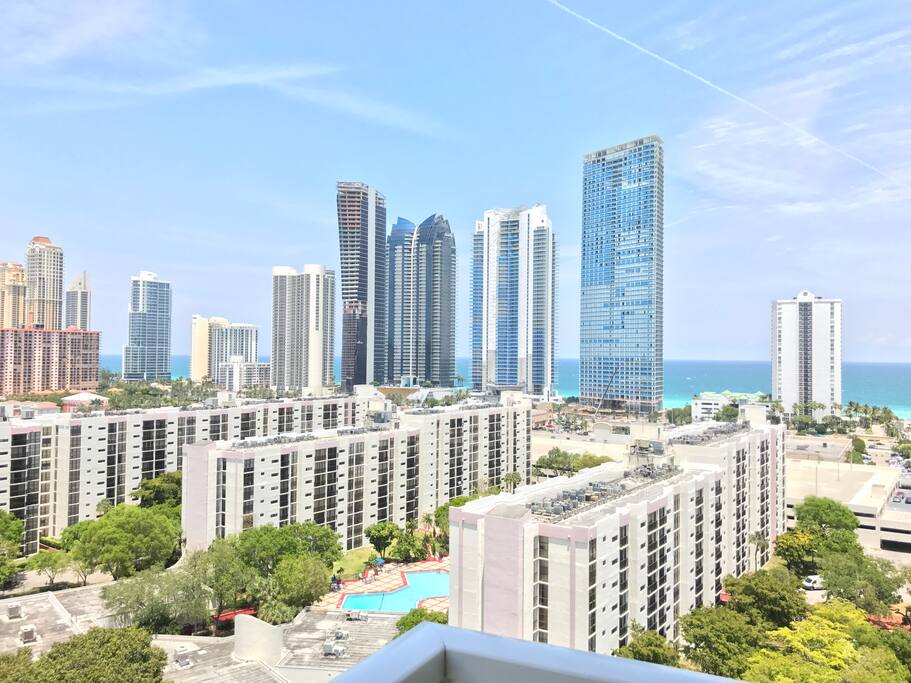 Balcony View Sunny Isles Beach