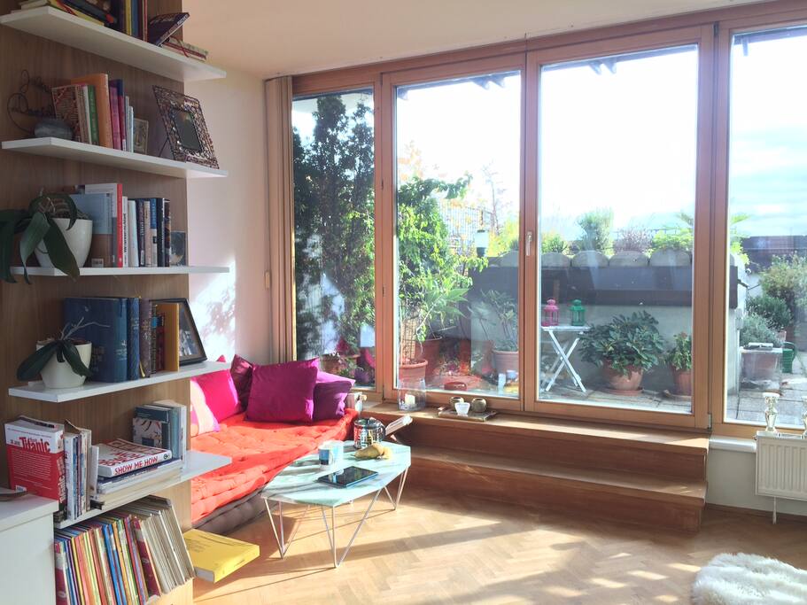 second level with terrace