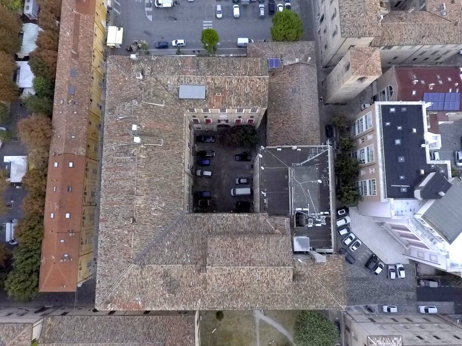 Vista dal alto del Palazzo
