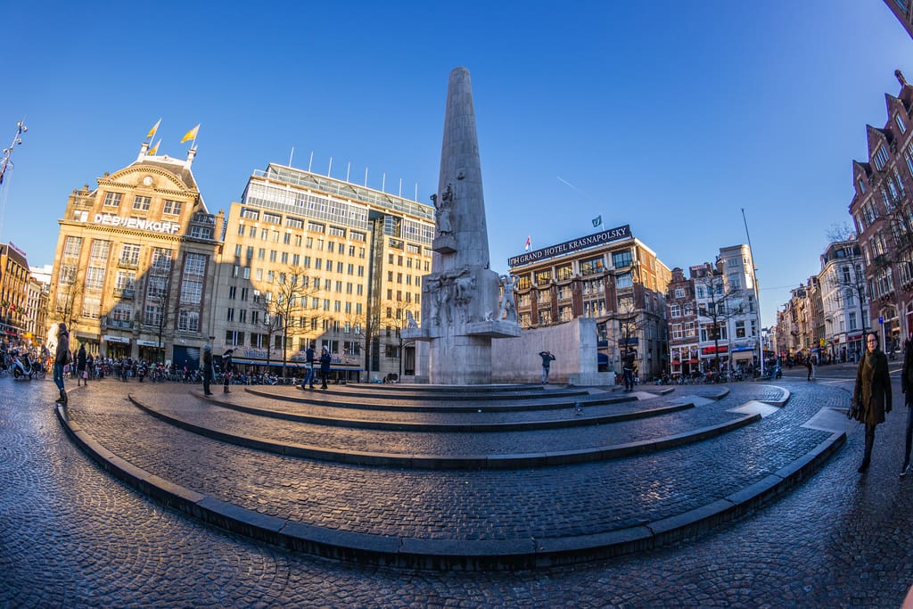 Dam Square is just around the corner!