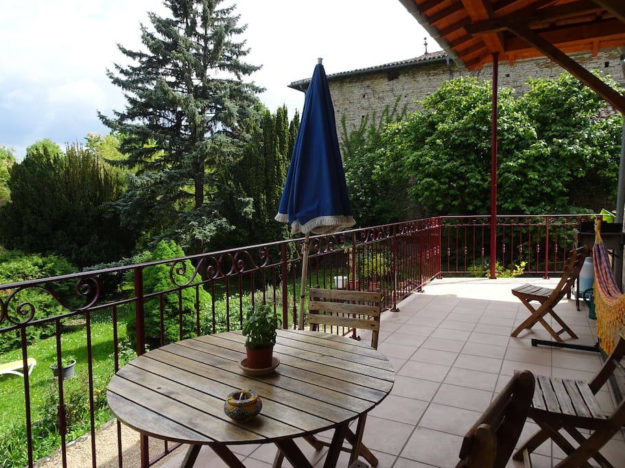 Terrasse.