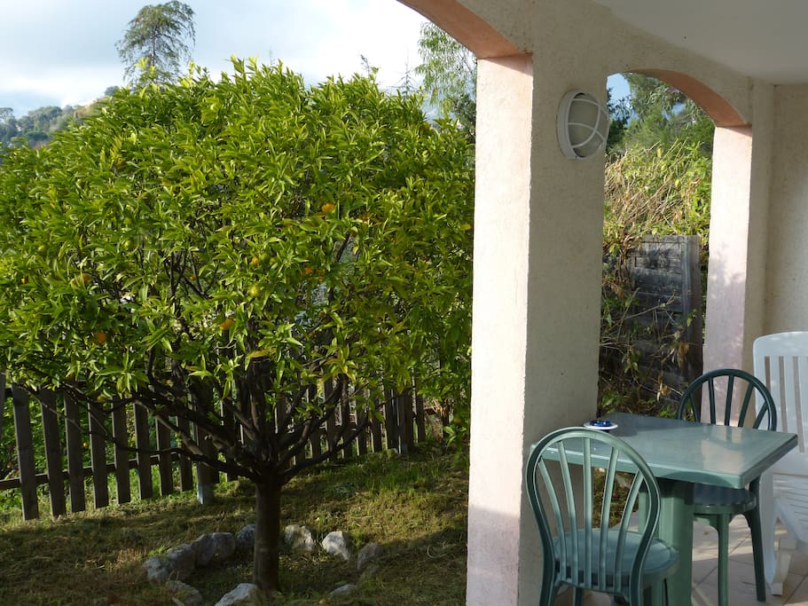 Jardinet privé