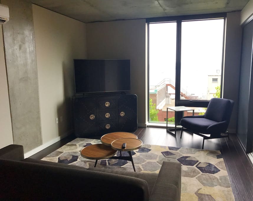 Actual residence living room