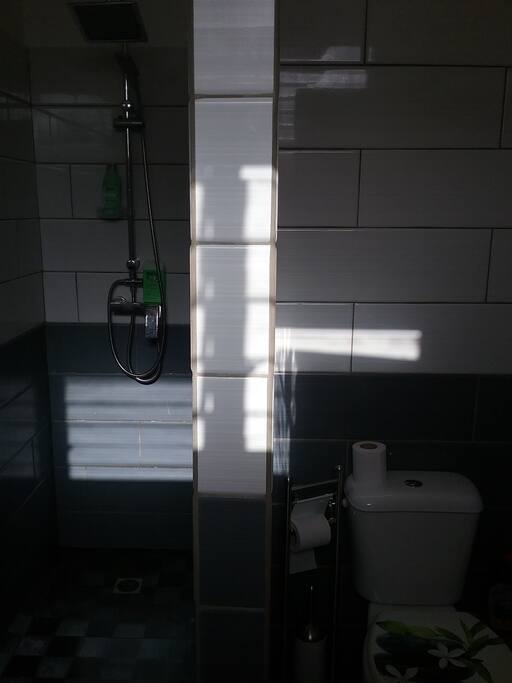 Douche à l'italienne