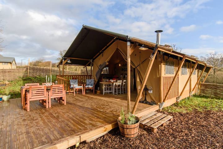 Luxury Safari Tent With Wood Burning Stove Tents For Rent In