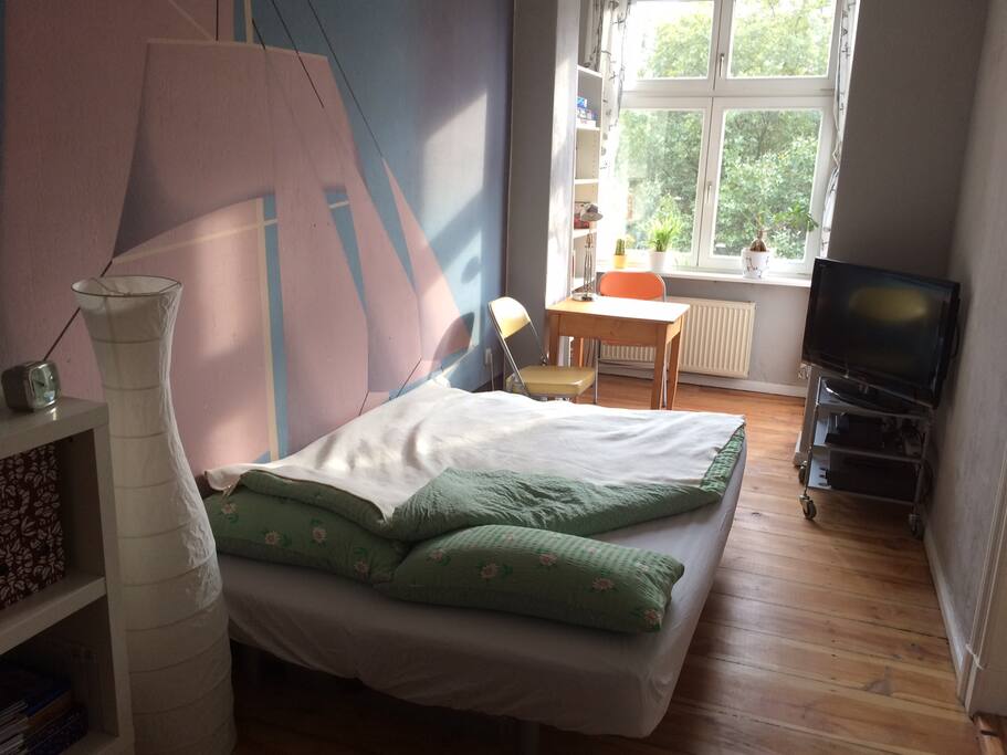 Your bedroom with bed for one or two persons