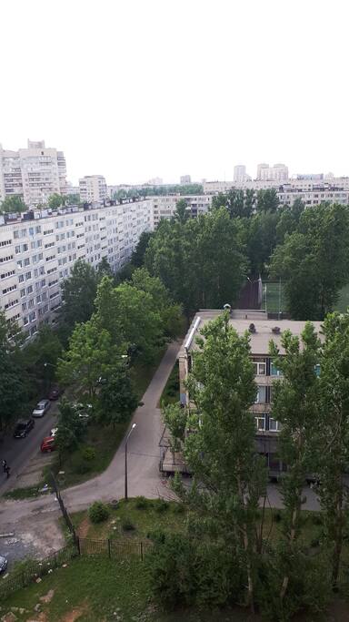 Вид с балкона