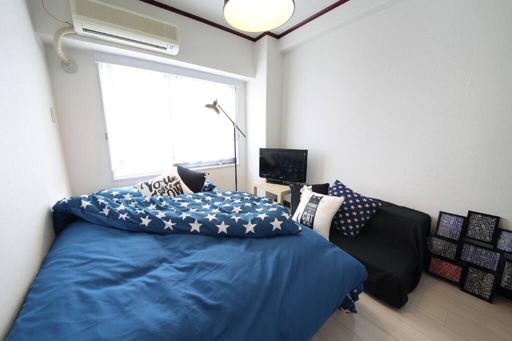 Bright and spacious room