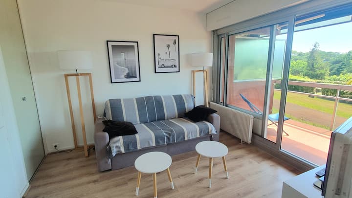 Btz - Appartement T2 Avec Piscine Et Parking. - Saint-Jean-de-Luz