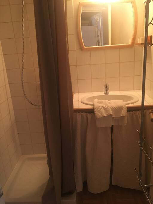 Salle d'eau et wc séparé